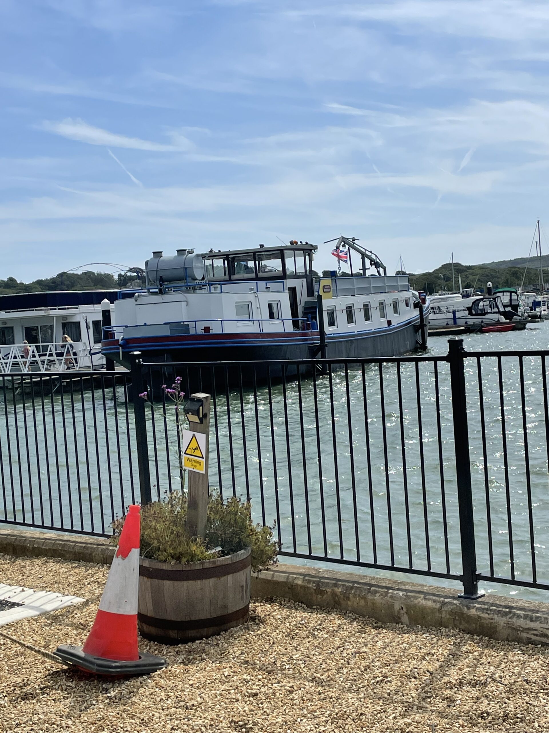 The Dutch barge on the Isle of Wight